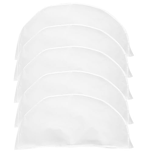 5pcs Thickened Clothes Cover for Coats and Jackets Peva Garment Bags for Closet Storage Breathable and Washable Suit Bags for Travel and Home Use