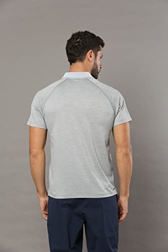 Image of Men's Lightweight Dry Rush Tech Polo | Moisture-Wicking, Breathable, Stretchable, Wrinkle-Resistant, Quick-Dry, Anti-Odor