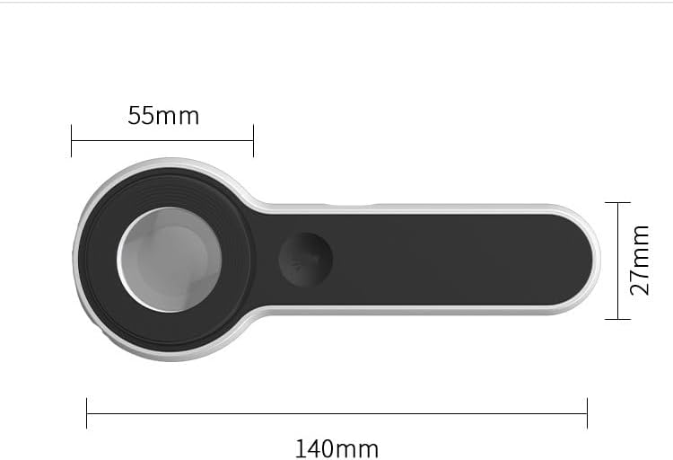 Handheld Illuminated Magnifying Elderly Glass Jewelry Repair with LED image 3