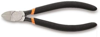 Beta10800015 Model 1080 D15 Diagonal Flush Cutting Nippers, Slip-proof Double Layer, Pvc Coated Handles, 15deg, 160mm