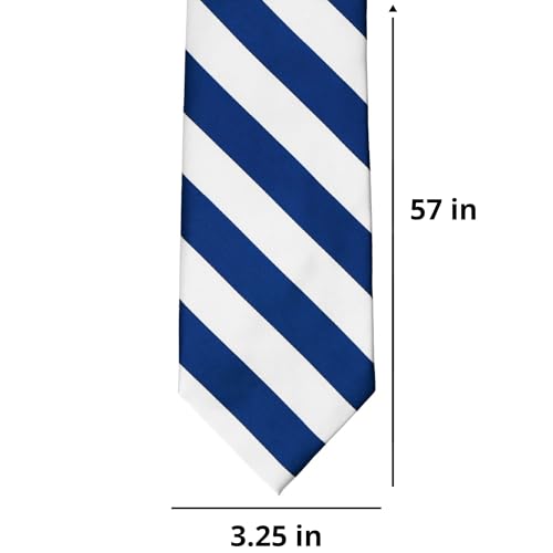 Image of tiemart Men's Striped Tie Standard Length