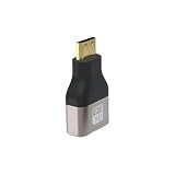 日本の中小企業 HDMI Mini 変換アダプタ 8K 60Hz Type-C カメラ テレビ モニター 接続 映像出力 MHD (1個, Fタイプ)