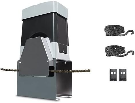 BenincaSlide GATE Opener/Operator BENINCA BULL1524FC KIT Chain-Driven (1 Bull 1524FC, 2 Long-Range Remote Controls to.GO 2 A & 2 Chain-Box # 40 10 FT/Each)