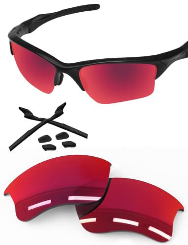 Image of 1.6MM Polarized Replacement Lenses & Rubber Kits for Oakley Half Jacket Family Sunglasses