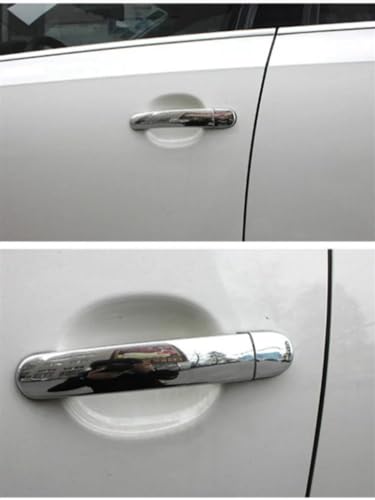 Cubierta cromada de manija para Skoda Octavia y Fabia 2008-2013 2