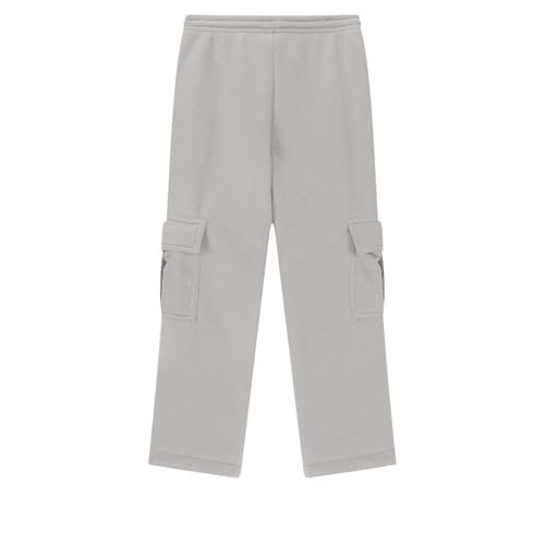 Boy's Baggy Sweatpants Straight Leg Jogger Bottoms Elastic Waist Athletic Cargo Pants Casual School Workout Pants4