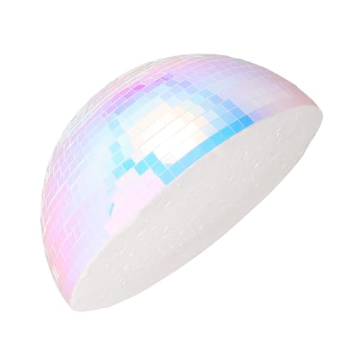 Bola espejada semiesférica Healifty de 15 cm, decoración reflectante para bodas, fiestas, clubes, escenarios y hogar miniatura 1