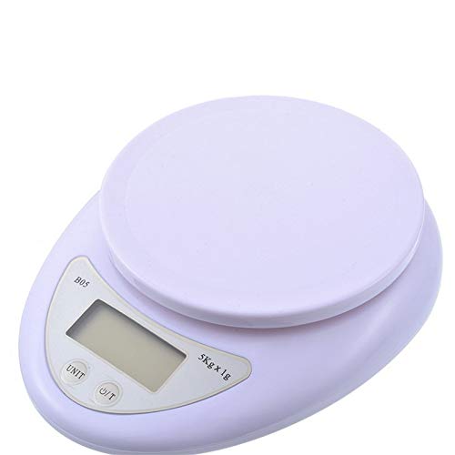 Food Scale Electronic Digital Kitchen 5000g/1g Diet Weight Scales Balance。