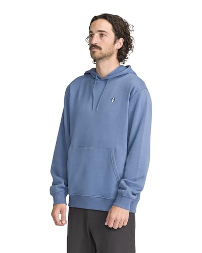Image of Volcom Men's Foreman Pullover Hoodie - Soft Cotton Fleece Sweatshirt With Kangaroo Pocket