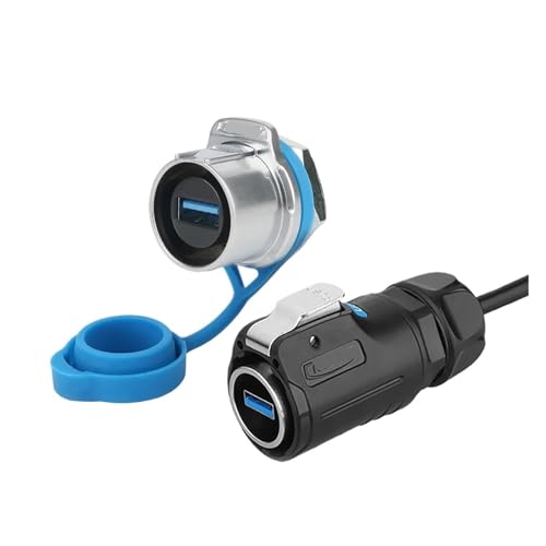 Adaptateur M24 étanche IP68 USB 3.0 contre la rouille des connecteurs