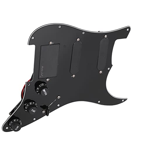 Pickup Pickguard, plaque de protection active SSH pour guitare électrique, installation rapide - Les Beatles, Paul McCartney, John Lennon, RIngo Starr, George Harrison Pickup Pickguard, plaque de protection active SSH pour guitare électrique, installation rapide – Image 4