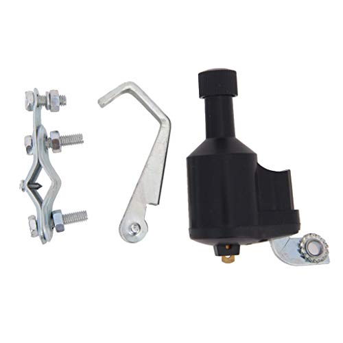 Phare de vélo vintage chromé et son support rétro de fixation avant - 6