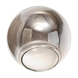 Remplacer l'abat-jour : l'abat-jour rond en verre a une texture fine qui est élégante et atmosphérique, suspension globe en verre