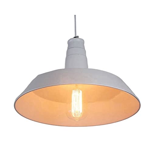 Droplight restaurant blanc ajustable | Lustre rétro fer forgé pour illuminer votre table