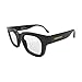 LONDON MOLE® Vegas reading glasses | Cool oversized square/rectangular/trapezoidal shaped readers | Men’s Women’s Unisex | Spring hinges