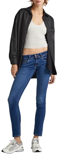 Pepe Jeans Monobottone Slim vita bassa PL204585,...