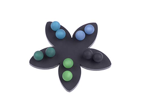 5 paia di orecchini Polaris da 8 mm, in colori