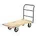 Global Industrial Platform Truck w/Hardwood Deck, 54 x 27, 2400 Lb. Capacity, 8