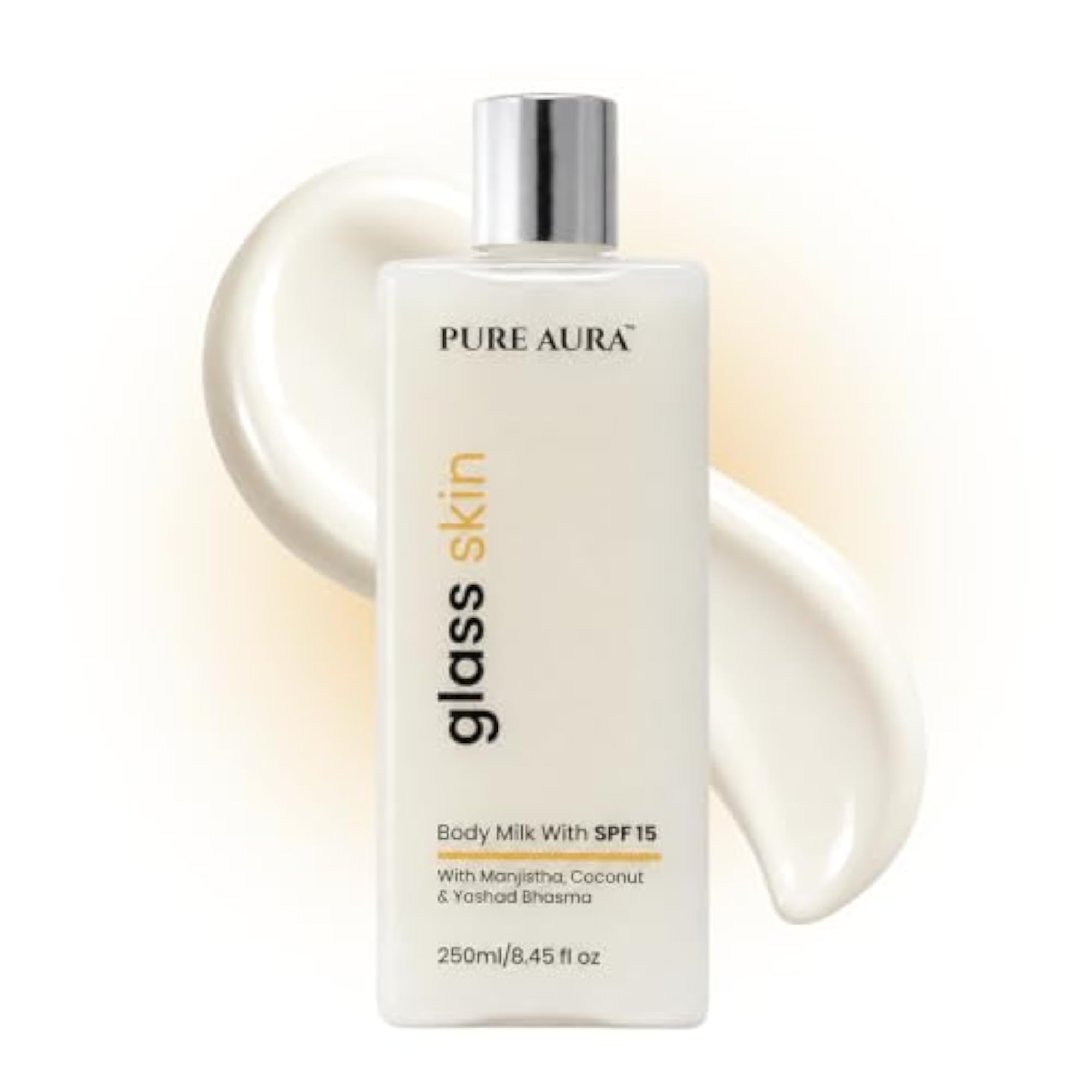 Glass Skin Body Milk Lotion, 3-in-1 Hydration & Nourishment