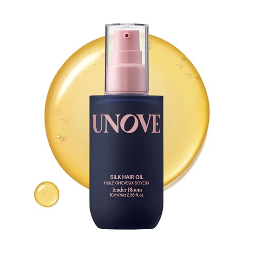 UNOVE Silk Oil Essence Hair Serum 70ml/2.4fl.oz | Nourishing Hair Oil for Dry, Frizzy, and Damaged...