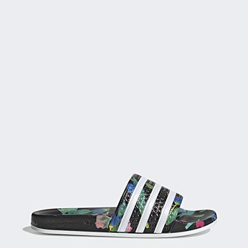 Image of adidas Womens Adilette Slide Casual Sandals Casual - Orange