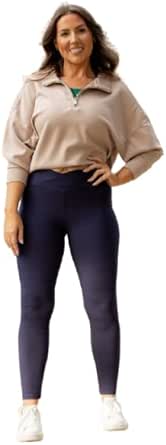 Julia Rose - Caitlin Crossover Full Length Leggings with Pockets main image 1