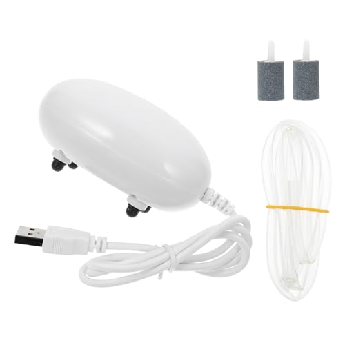 HEMOTON USB Oxygen Pump for Aquariums Pump Silent for Fish Tanks for Outdoor Fishing and Home Use Compact Design for Easy Carrying
