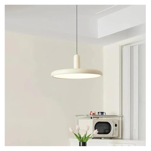 Lustre de salle à manger blanc design épuré et sophistiqué DD50CM