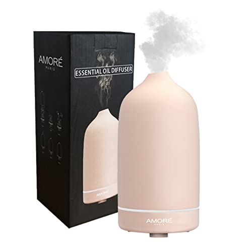 Difusor aromático ultrasónico de porcelana miniatura 2