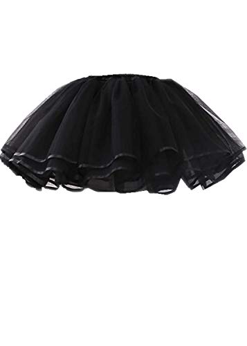 FairyCos Damen Petticoat/Unterrock für Hochzeit, viktorianischer Stil - Schwarz - Einheitsgröße Cover