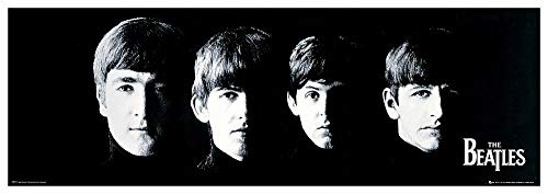 Artopweb With The Beatles Panneaux Decoratifs, 90 x 30 cm - Les Beatles, Paul McCartney, John Lennon, RIngo Starr, George Harrison Artopweb With The Beatles Panneaux Decoratifs, 90 x 30 cm