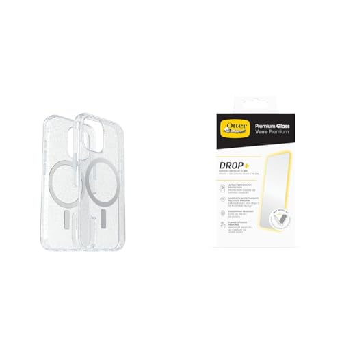 Coque iPhone 16 MagSafe OtterBox transparente stardust pour briller en soirée et au bureau