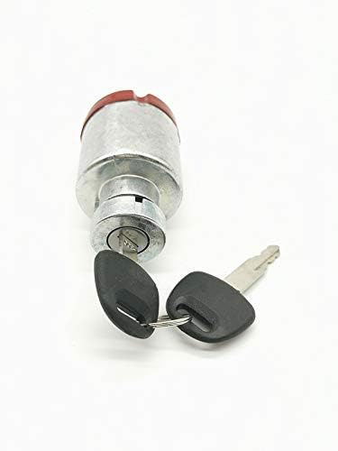 Ignition Switch W/ 2 Keys 4477373 AT154992 4250350 Fit For Hitachi EX-1 EX-2 EX-3 EX-5 EX-6 Compatible with John Deere 75C 80C 2054 450DLC
