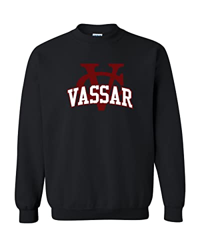Vassar College VC Logo Unisex Crewneck Sweatshirt - Vassar Brewers Apparel