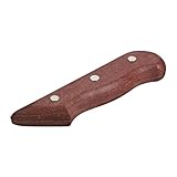 BESPORTBLE Mango de Madera Antideslizante para Cuchillo de Chef, Accesorio de Repuesto Ergonómico Agujero, Juego de 2 Piezas para Cuchillos de Cocina, Compatible y Práctico para Uso
