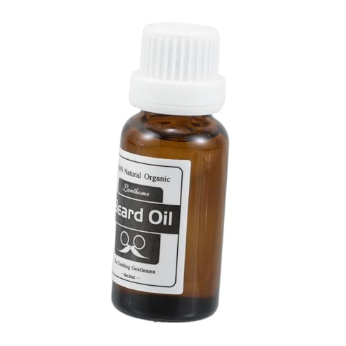 OATIPHO Kit Para El Cuidado De La Barba Aceite Para Barba Aceite Para Afeitar Aceite Para El Crecimiento Masculino Aceite Para Afeitar Humectante Para Barba Plástico Marrón