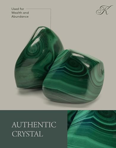 KALIFANO Tumbled Malachite Bundle - AAA+ Jewelry Grade Reiki Crystal Used for Protection and Positive Change - Piedras Caidas for Wicca/Healing (Family Owned)