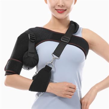 Shoulder Support Brace Neoprene Compression Shoulder Wrap with Inflatable Air Bag for Rotator Cuff Joint Pain Relief Arm