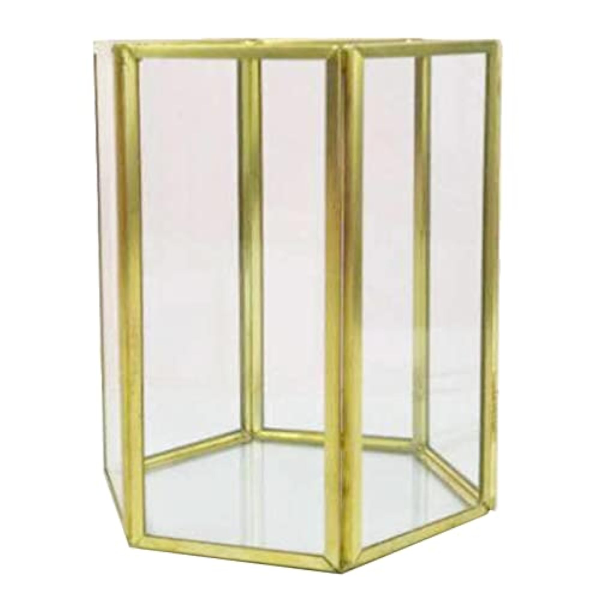 Glass Beauty Box Makeup Brush Holder Container