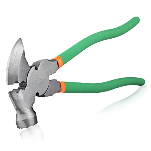SPEEDWOX 10 Inch Fencing Pliers with Hammerhead Staple Puller