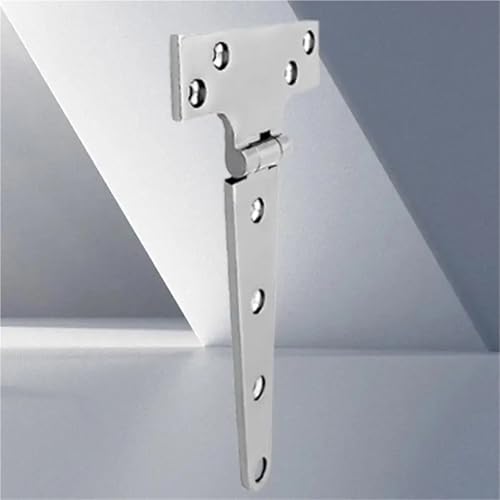 Charnière marine acier inoxydable de haute précision format 200x98mm - 7