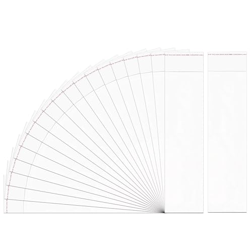 Clear Adhesive Cello Bags 3x12" 300pcs Self Sealing OPP Plastic Bags Long Resealable Cellophane Bags 1mil for Bakery Cookies Can