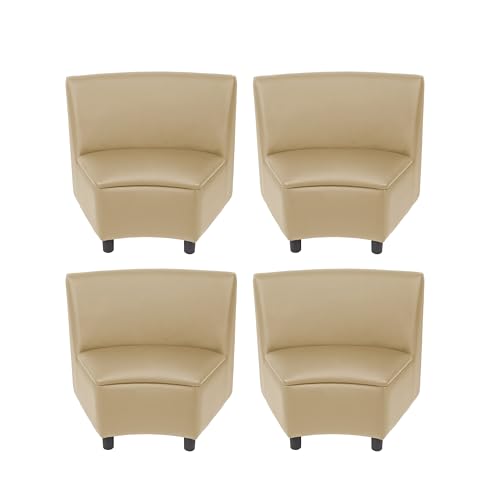 Image of FDP Kid Comfort Collective Modular Wedge Chairs, 4-Pack - Sand