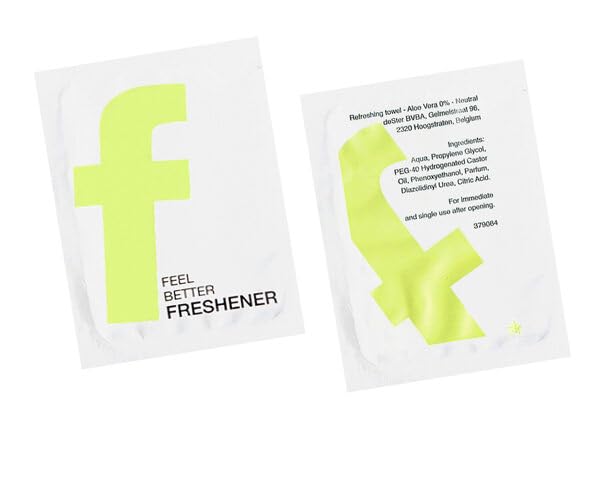 1000 Erfrischungstücher feucht einzeln verpackt 14x14cm