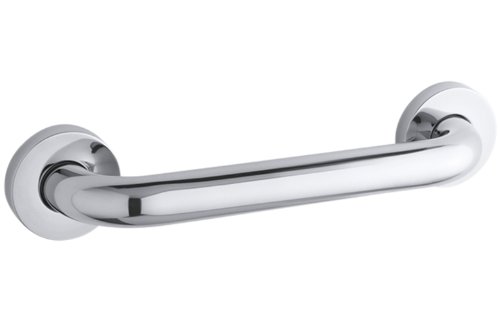 Exclusive Discount 50% Price KOHLER K-14560-S Contemporary 12-Inch Grab Bar, Polished Stainless