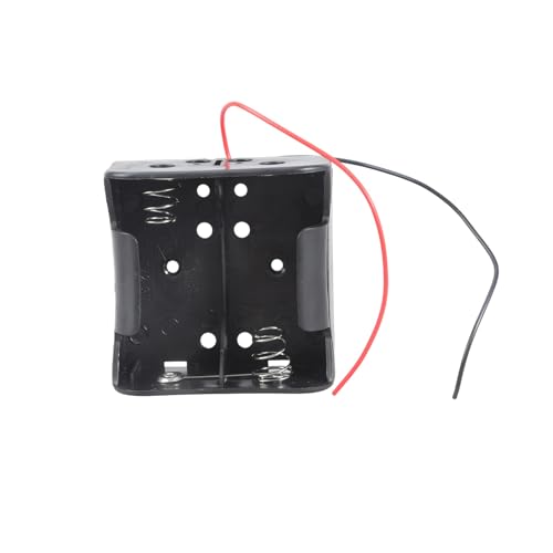 LR20 D - Funda de batería con ABS a prueba de golpes y segura para dispositivos electrónicos al aire libre y dispositivos domésticos portátiles