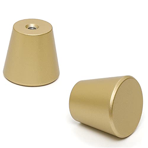 10 Pack/Gold Knobs for Dresser, Brass Cabinet Knobs Gold Drawer Knobs Brushed Gold Knobs Kitchen Hardware Knobs for Dresser Drawers