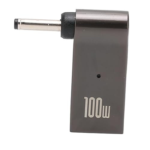 Image of ETZIN 100W Female Type-C to Laptop Charging Adapter Converter Compatible with Lenovo IdeaPad Yoga Laptop Series, Chromebook, Liteon, Flex, Notebooks (4.0X 1.7MM Adapter)