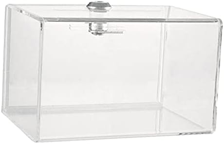 ELAYARD Transparente Wahlurne Mit Schloss - Sichere Spendenbox Für Veranstaltungen