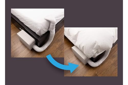 Image of BedJet 3 Climate Comfort for Beds, Cooling Fan + Heating Air Bundle with Cloud Sheet (King Size Sheet)